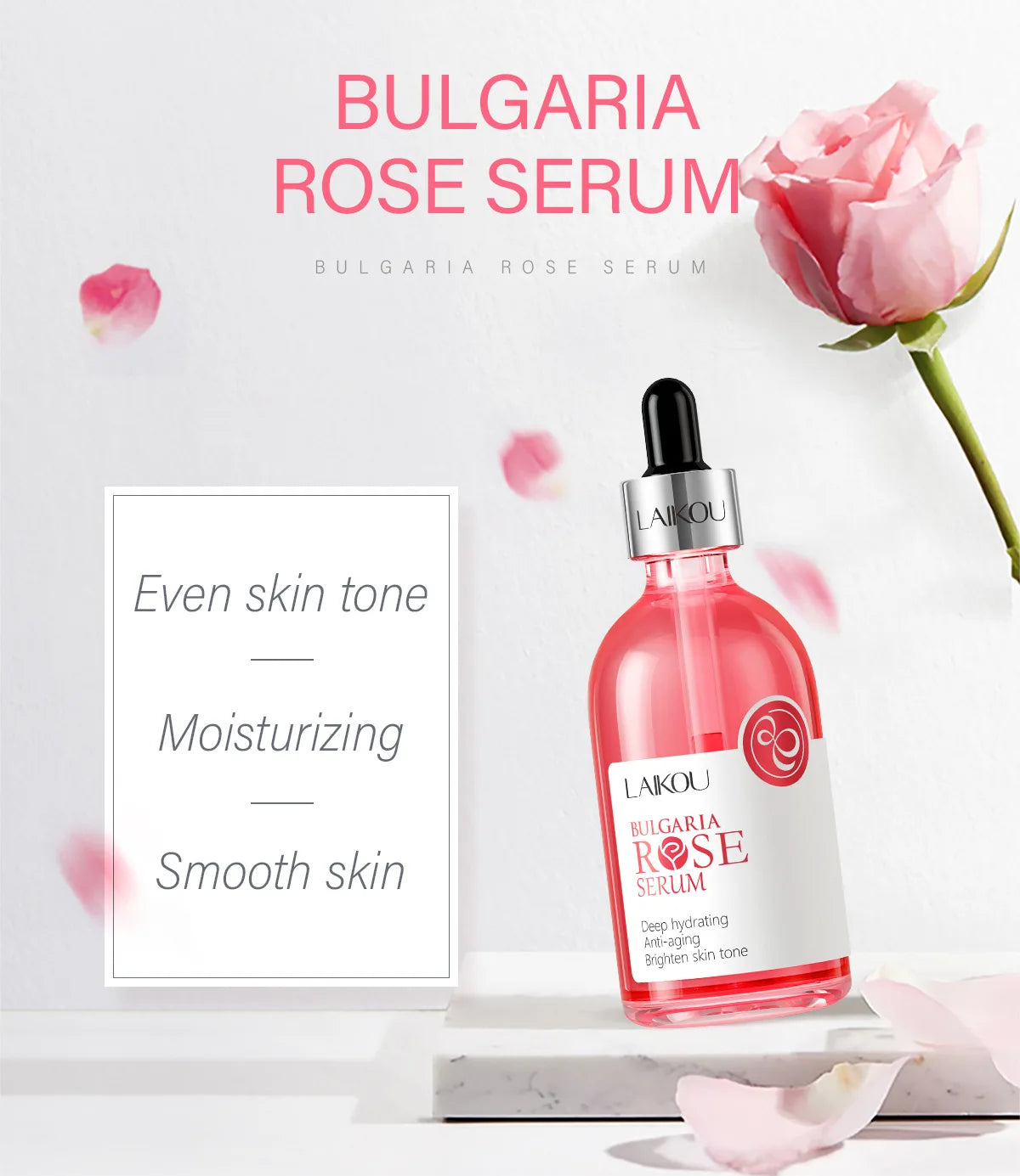 LAIKOU Cherry Blossom ou Rose Essence Solution