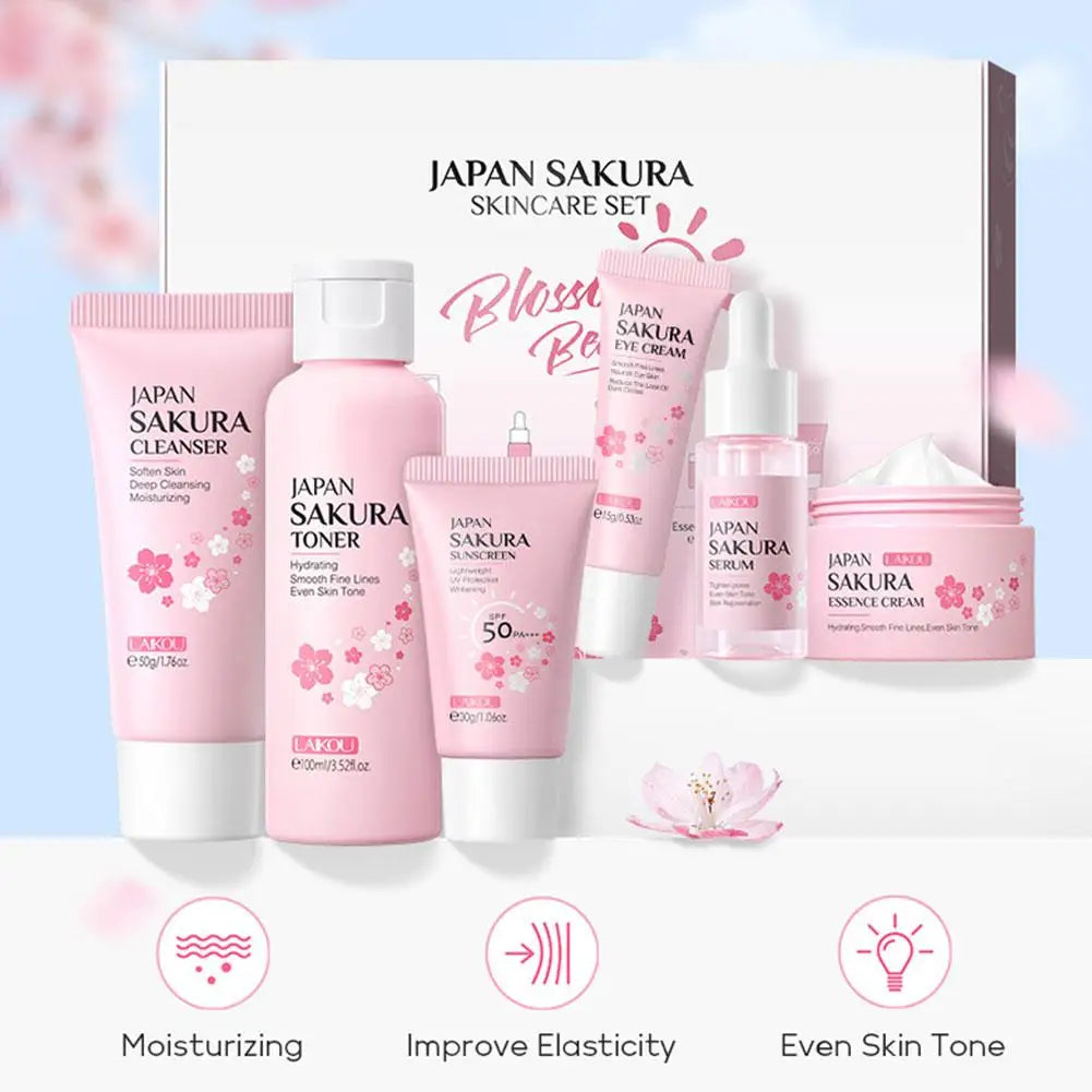 Set Sakura Skin Care 6 pièces