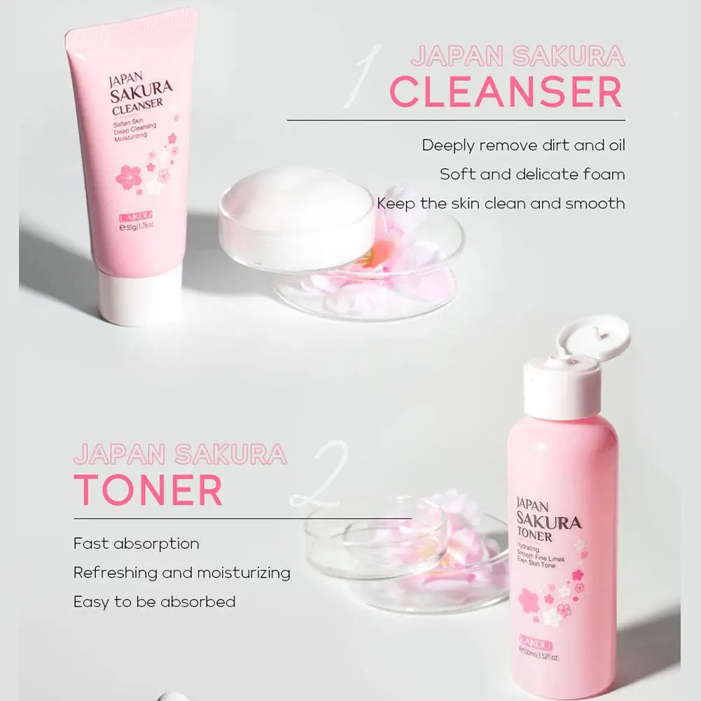Set Sakura Skin Care 6 pièces
