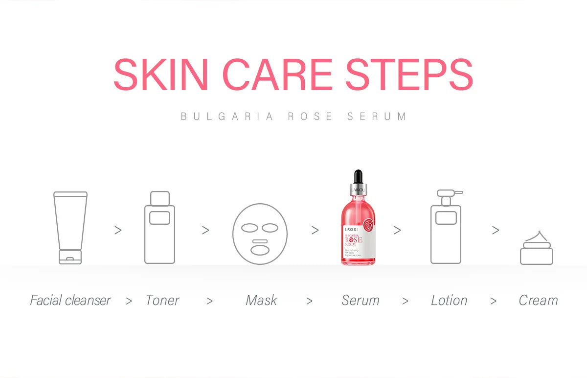 LAIKOU Cherry Blossom ou Rose Essence Solution