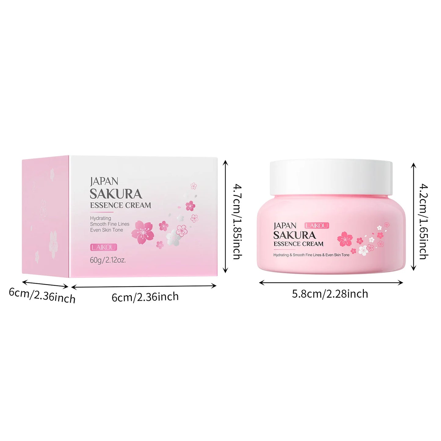 LAIKOU Japan Sakura Essence Cream Cherry Blossom Facial
