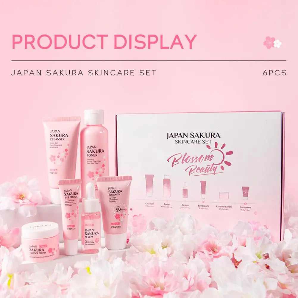 Set Sakura Skin Care 6 pièces