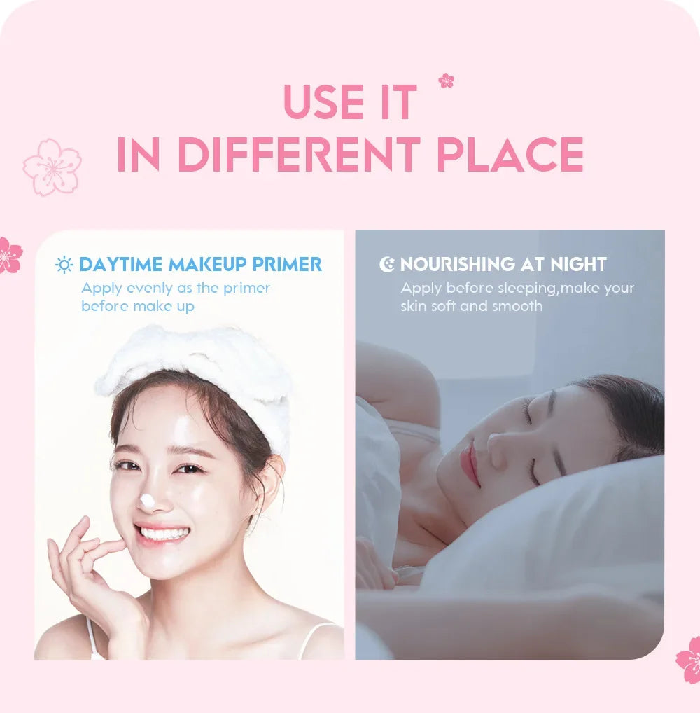 LAIKOU Japan Sakura Essence Cream Cherry Blossom Facial