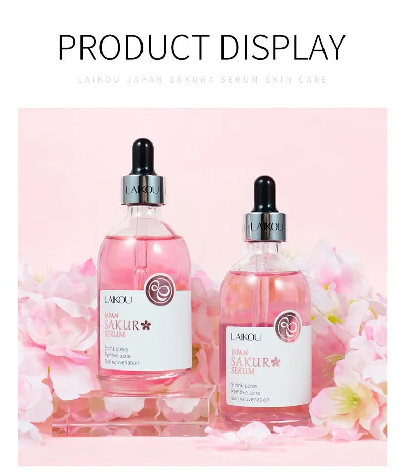 LAIKOU Cherry Blossom ou Rose Essence Solution