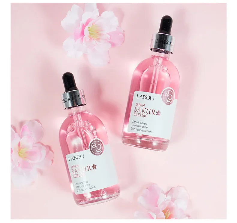 LAIKOU Cherry Blossom ou Rose Essence Solution