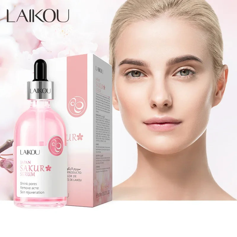 LAIKOU Cherry Blossom ou Rose Essence Solution