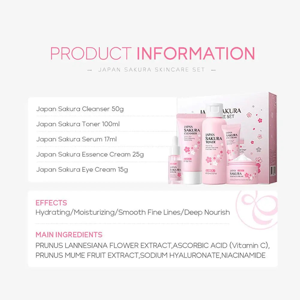 Set Sakura Skin Care Sets Face