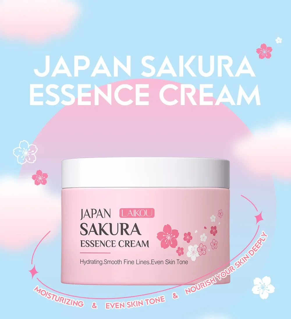 LAIKOU Japan Sakura Essence Cream Cherry Blossom Facial
