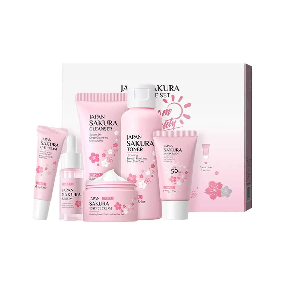 Set Sakura Skin Care 6 pièces