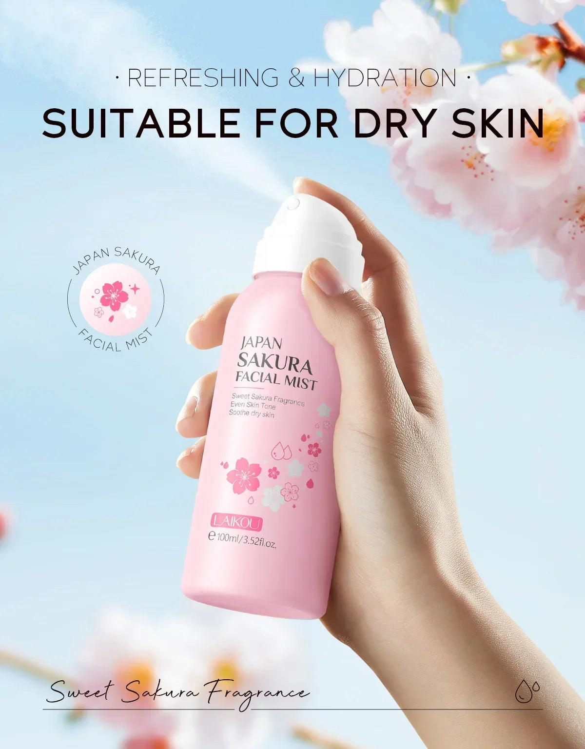 LAIKOU Sakura Hydratant