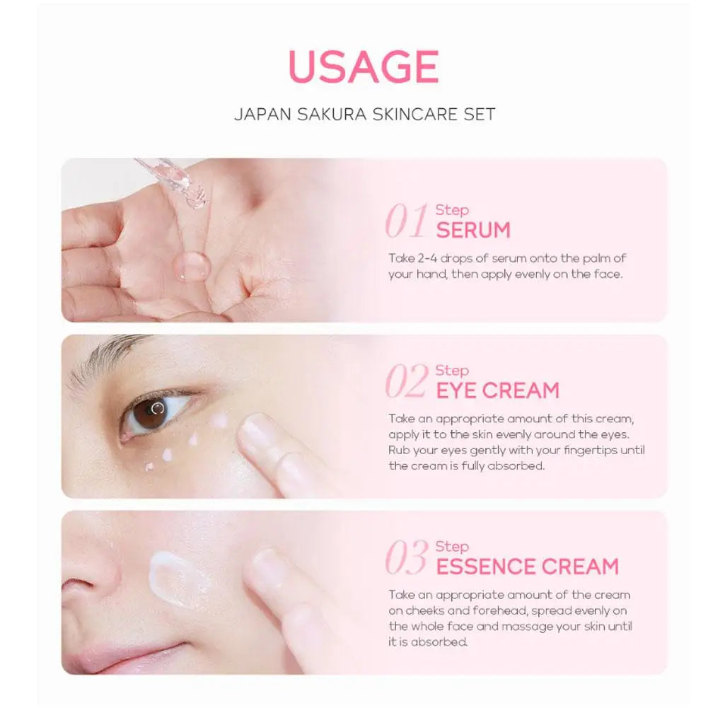 Set Sakura Skin Care Sets Face